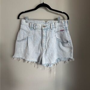 Brittania Casual Light Blue Denim Jean Shorts